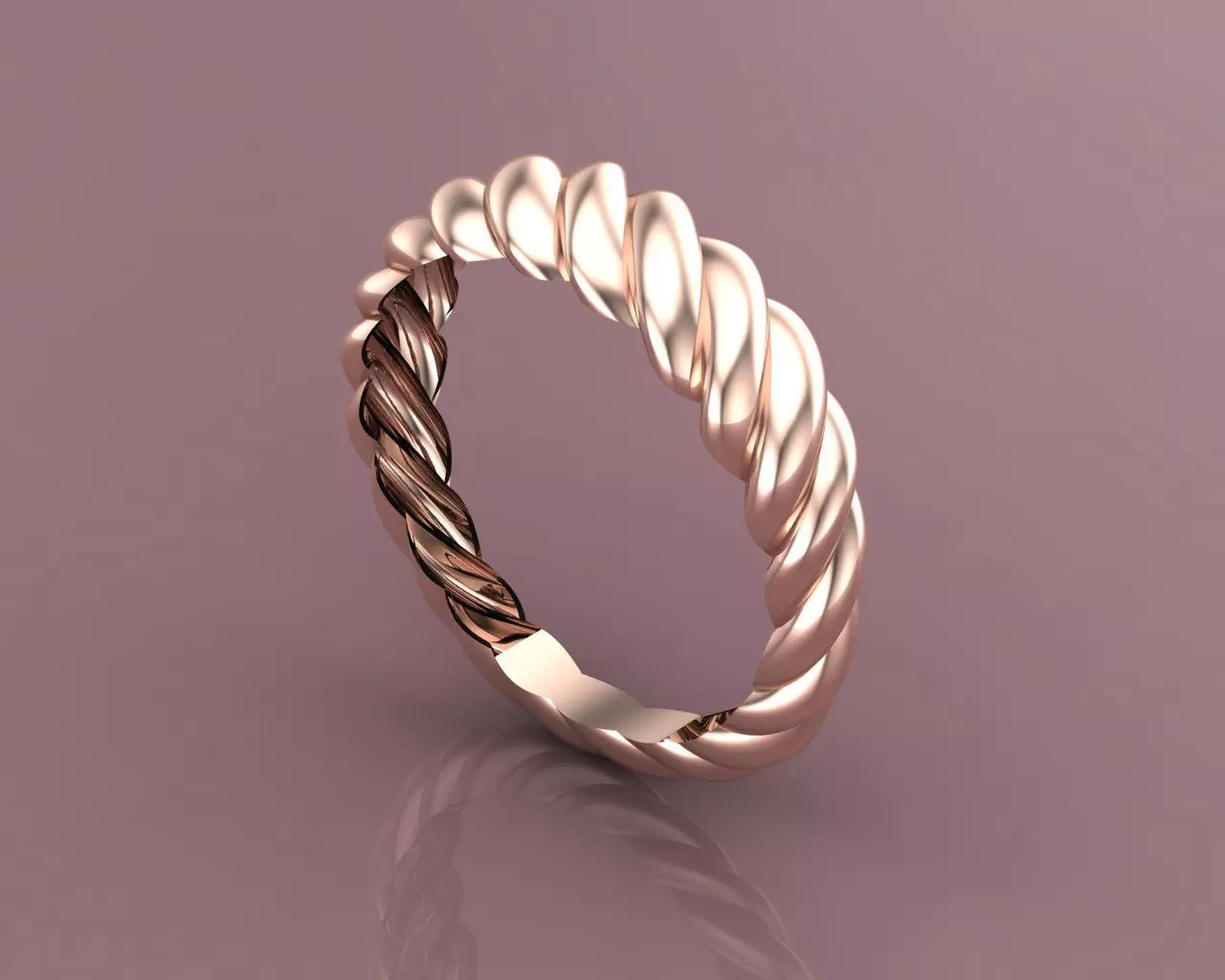 David Yurman Ring 3D print model_0