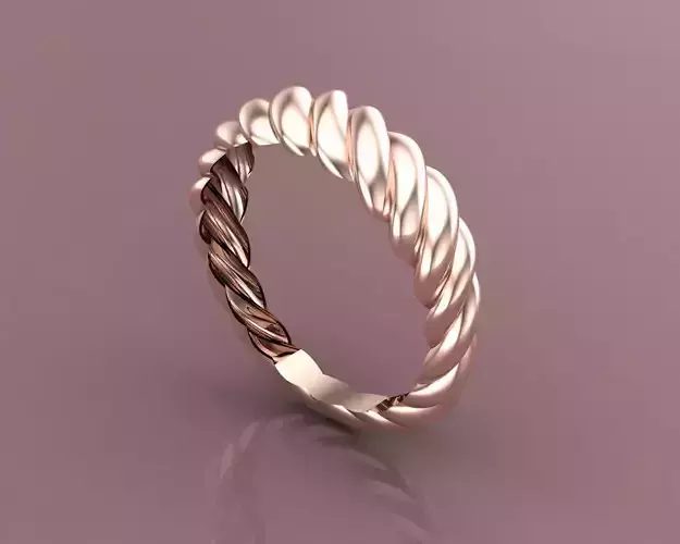David Yurman Ring 3D print model
