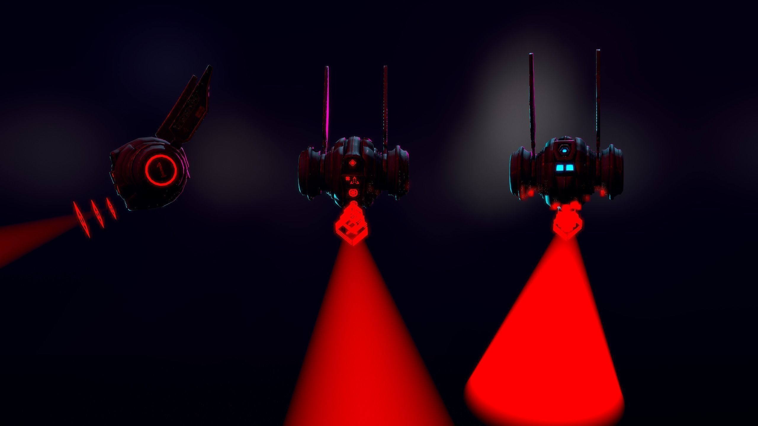 Cyberpunk Detective Low-poly 3D model_12