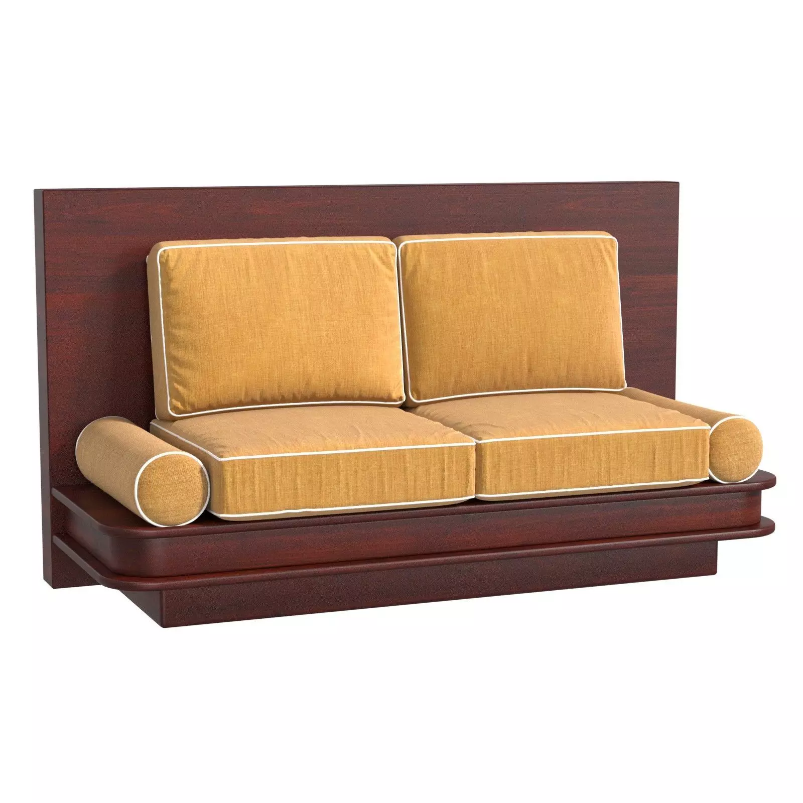Lifestyle lounge two seat sofa 3D model