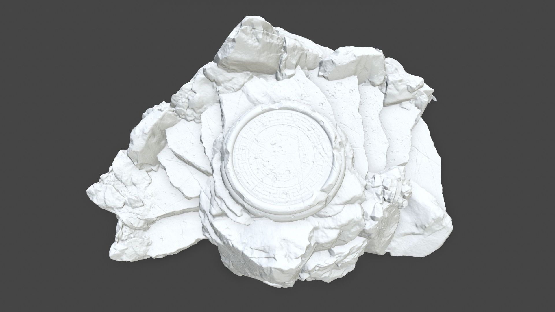 Printable Ladder Ruin 3D print model_8