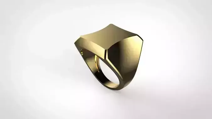 Signet ring for men or women