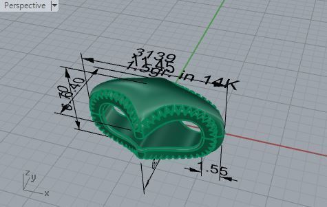 Nice bracelet 3139 3D print model 3D print model_7