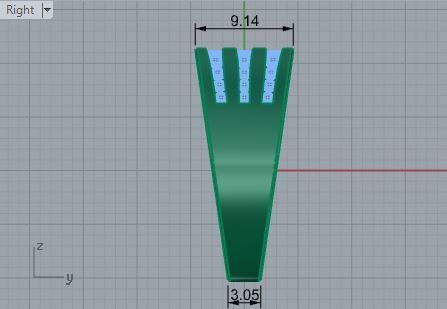Hammered Textured Band Ring 3151 3D print model 3D print model_6