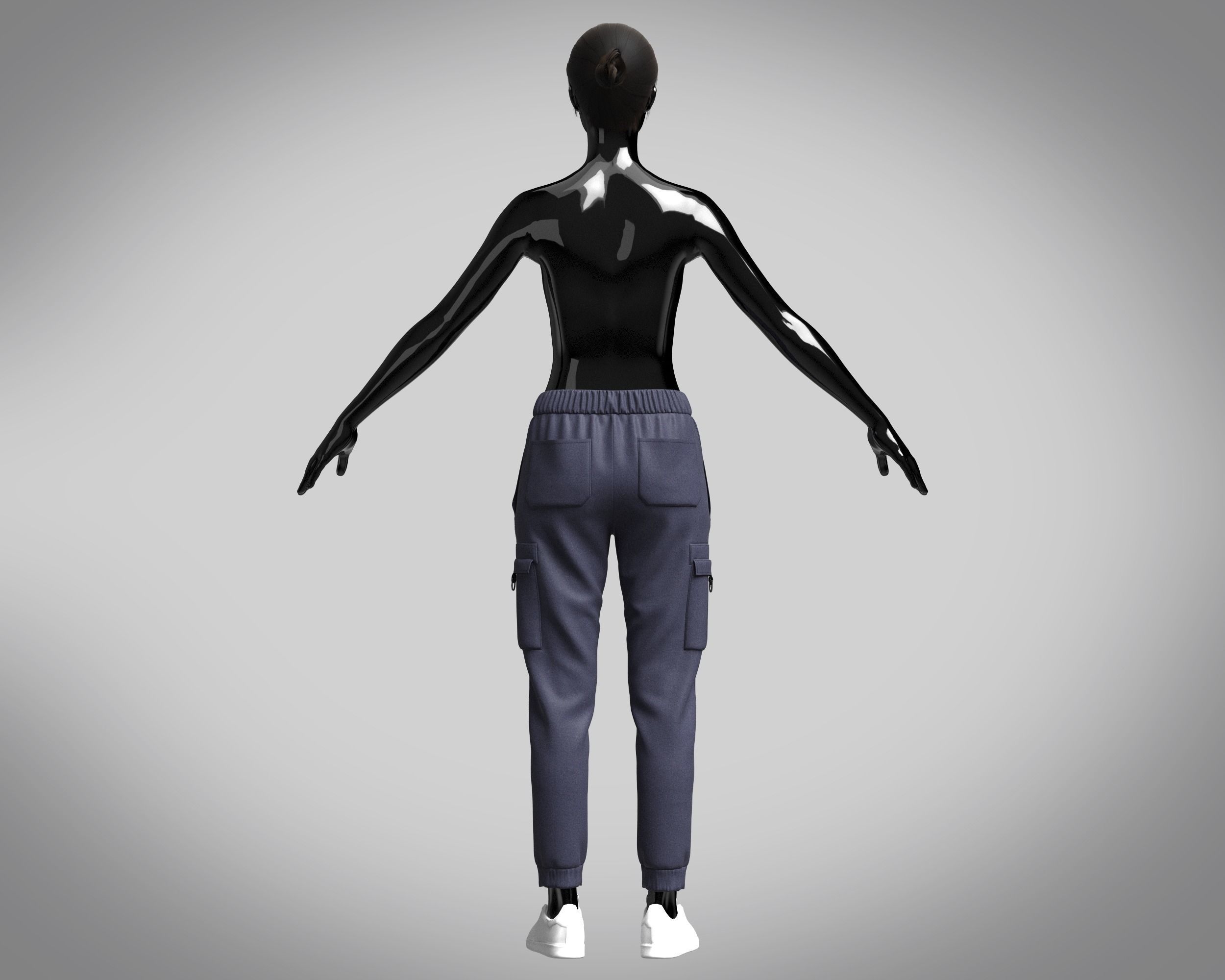 Ladies Pocket Jogger 3D model_7