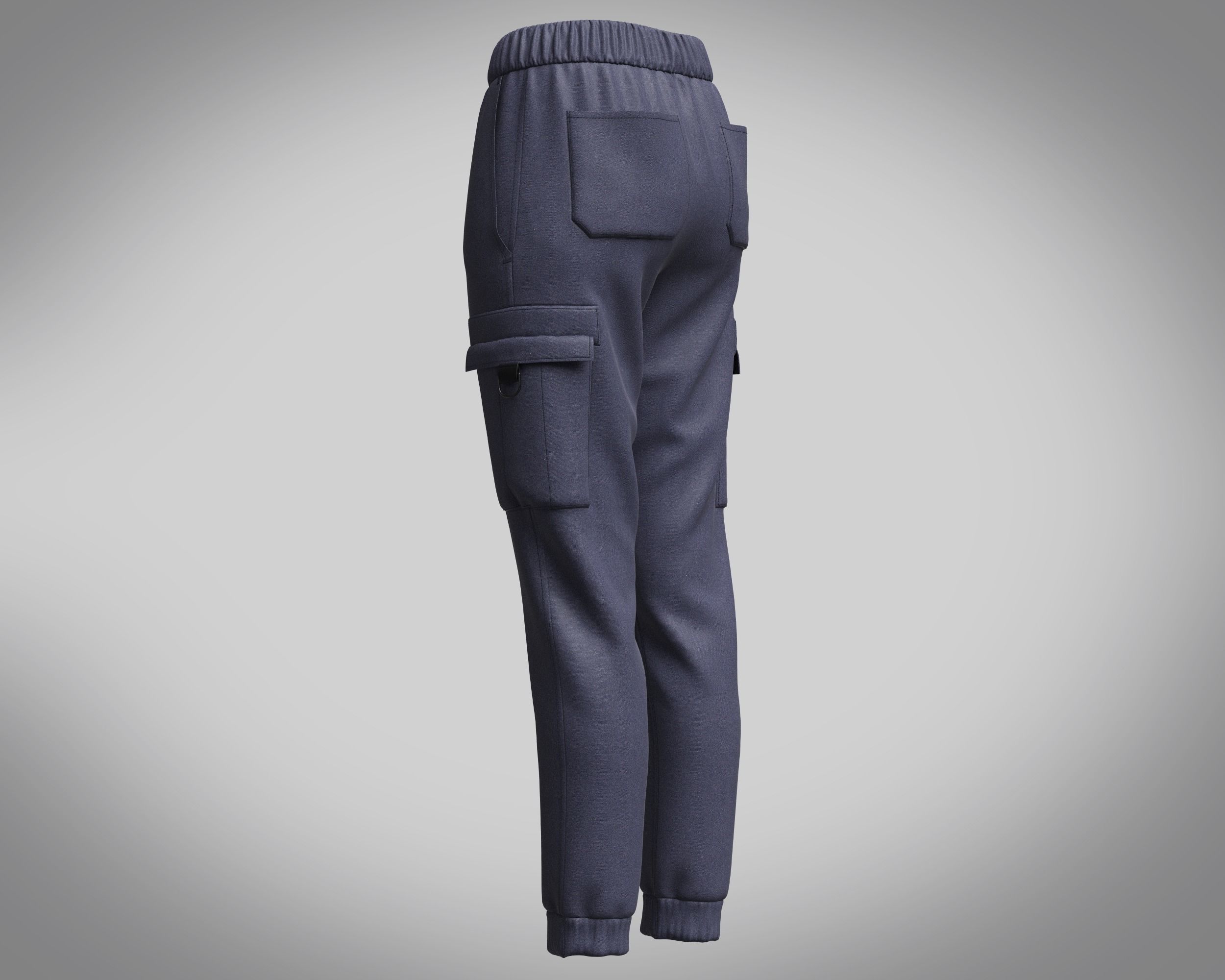 Ladies Pocket Jogger 3D model_4