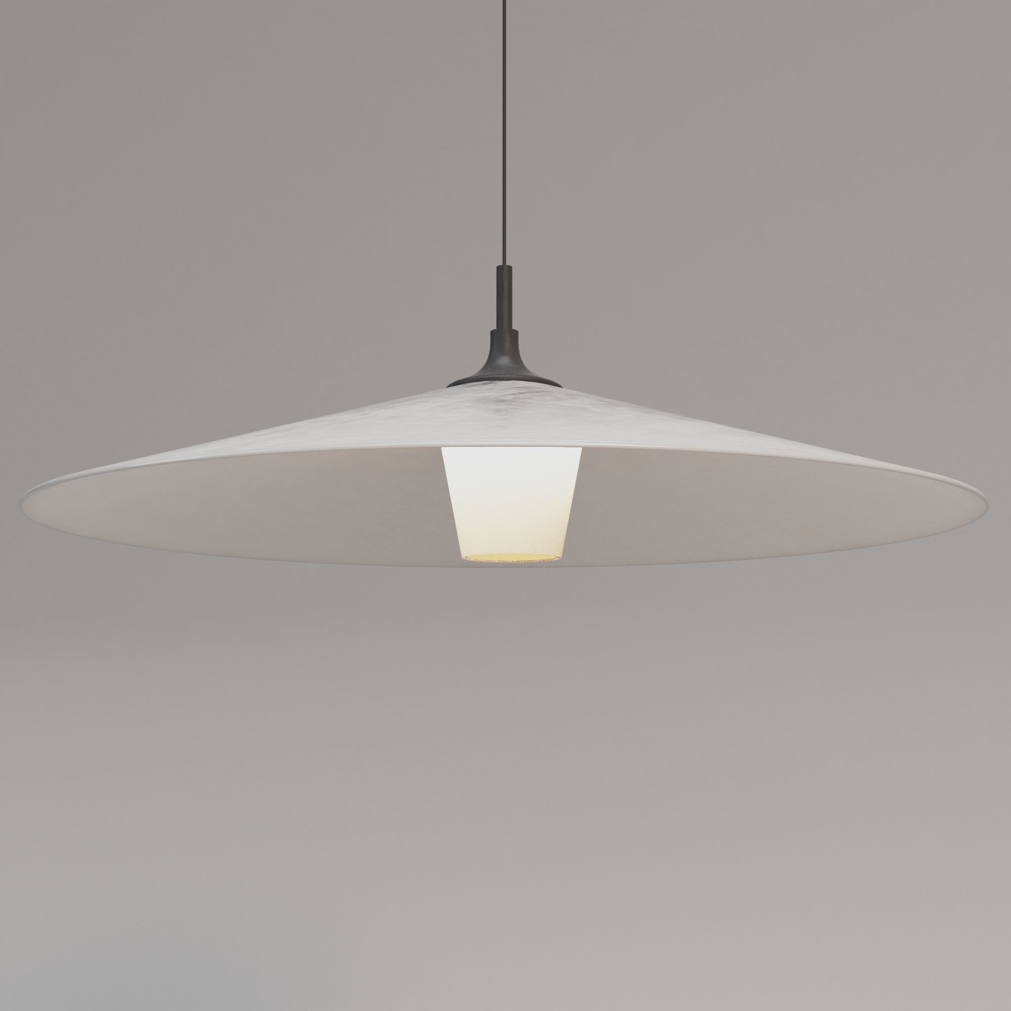 Pendant light Low-poly 3D model_11