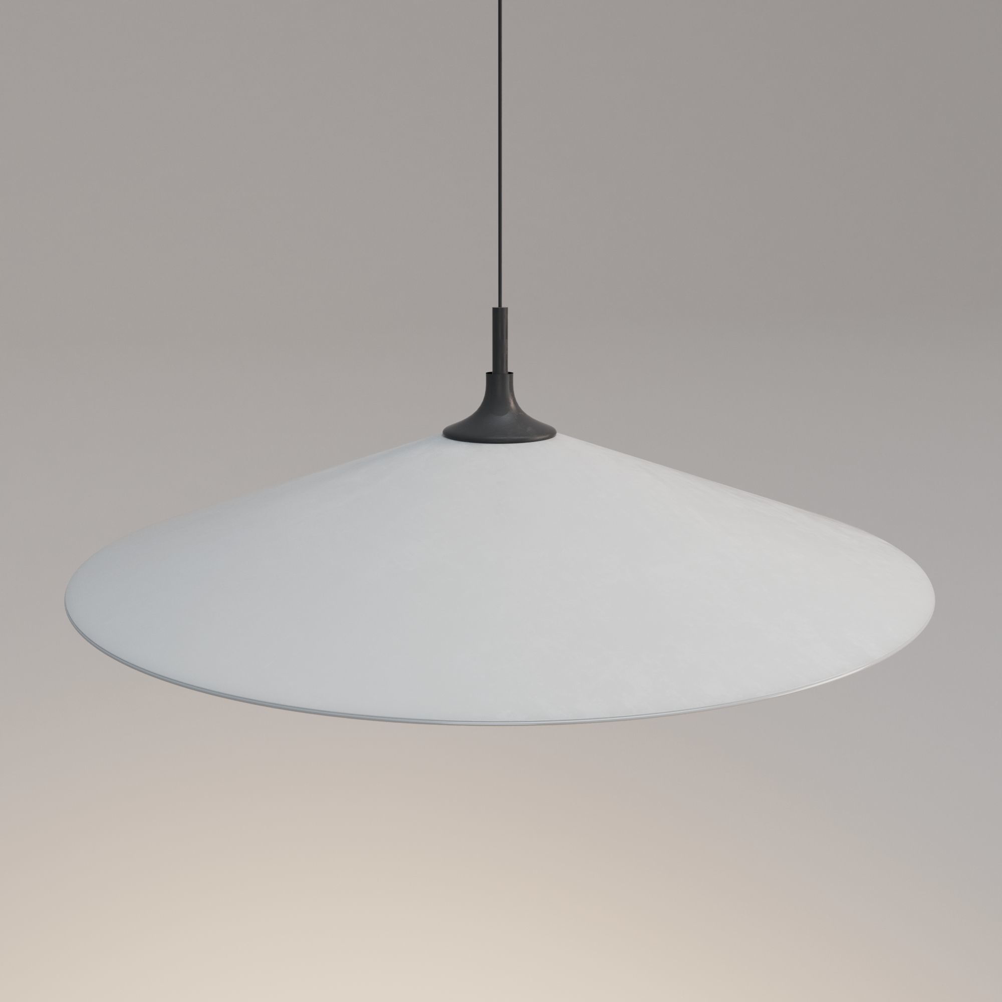 Pendant light Low-poly 3D model_8