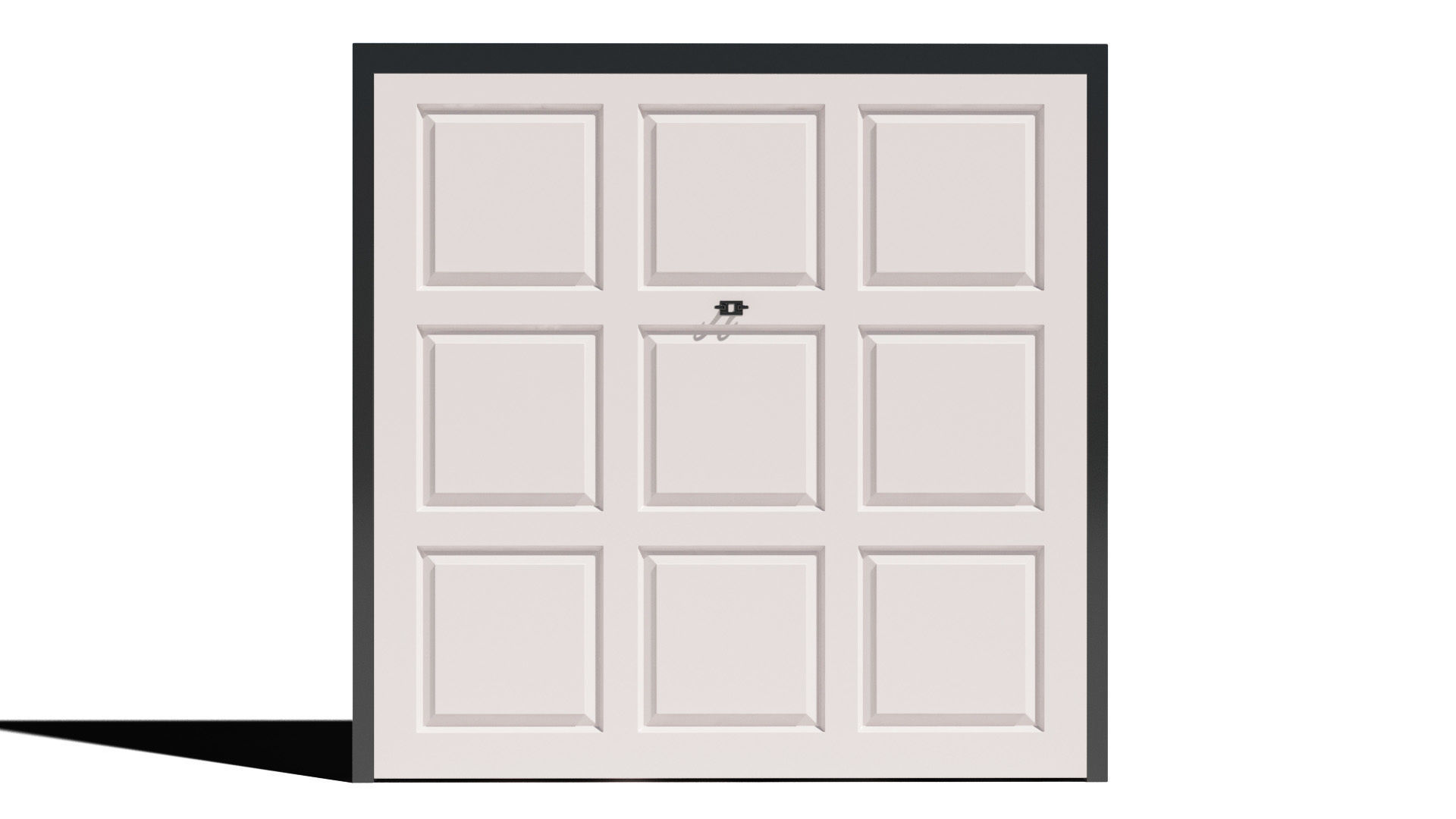 Garage Door 04 3D model_4