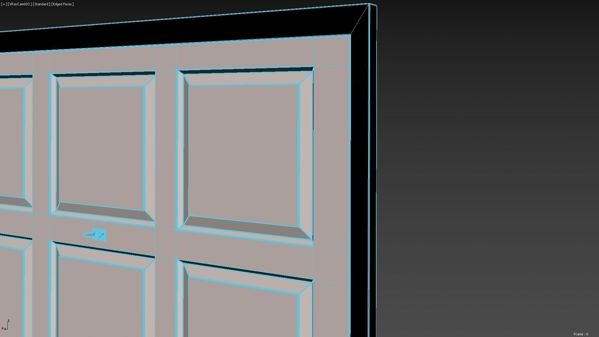 Garage Door 04 3D model_7