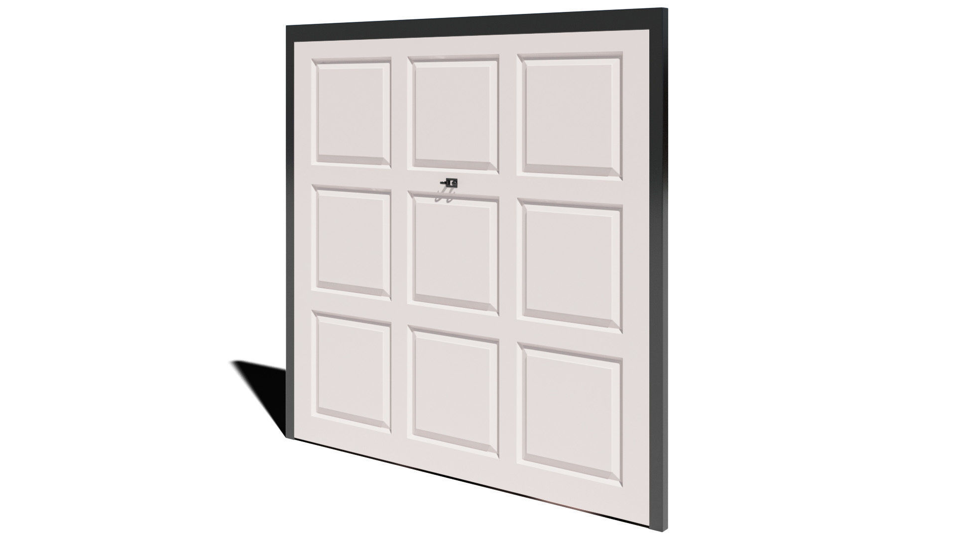 Garage Door 04 3D model_2