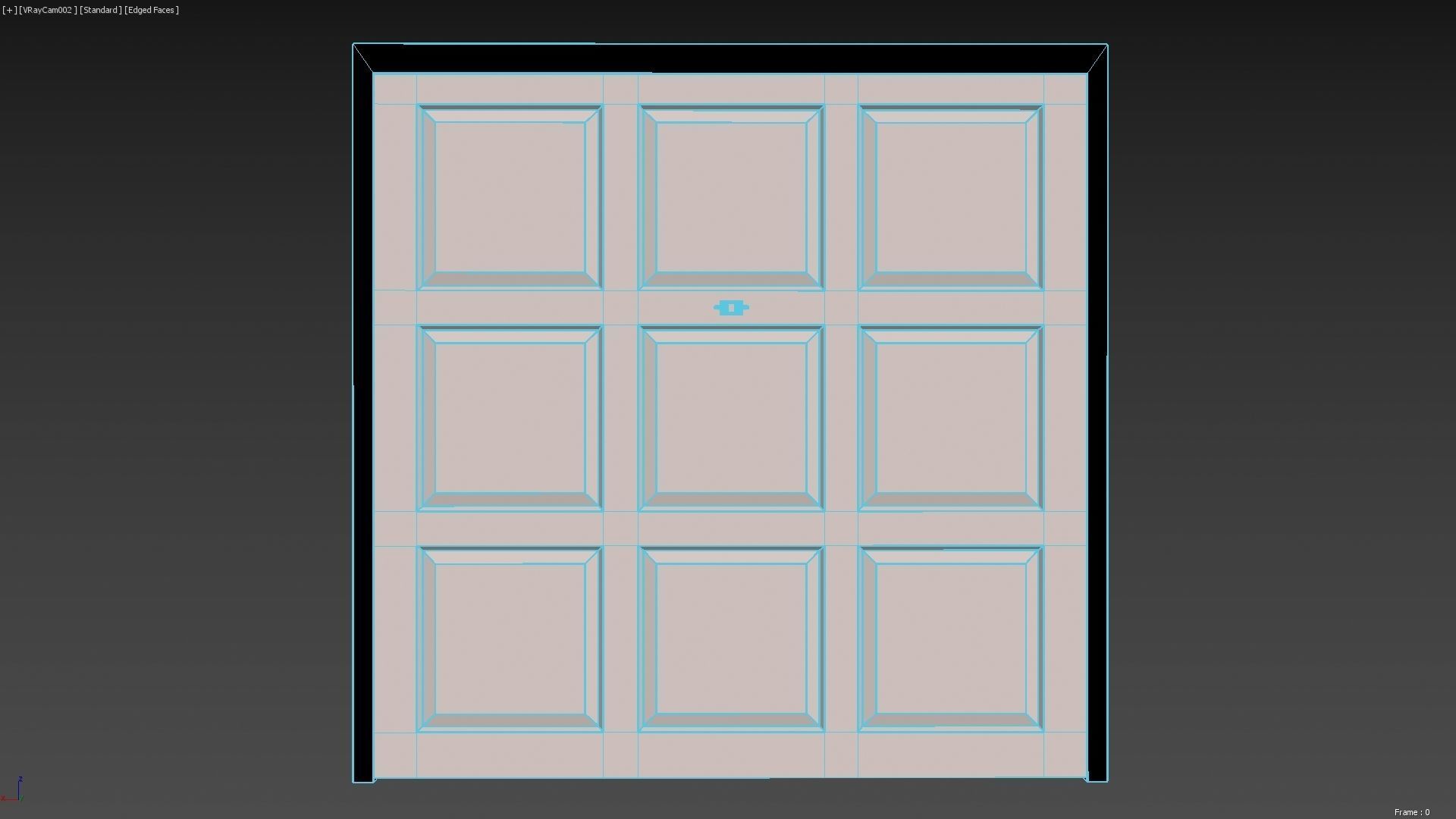 Garage Door 04 3D model_5