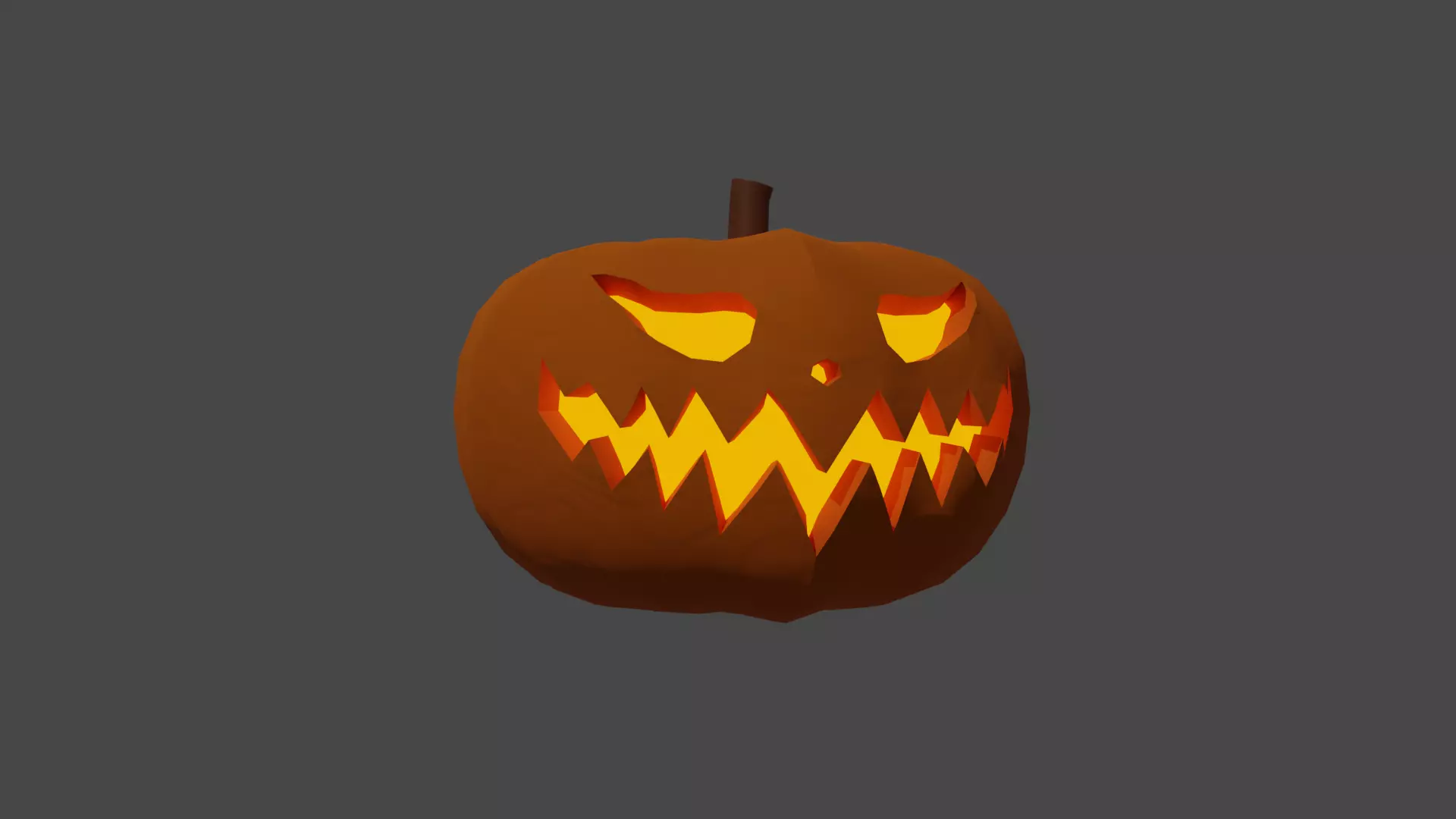Halloween Pumpkin Free 3D model_0