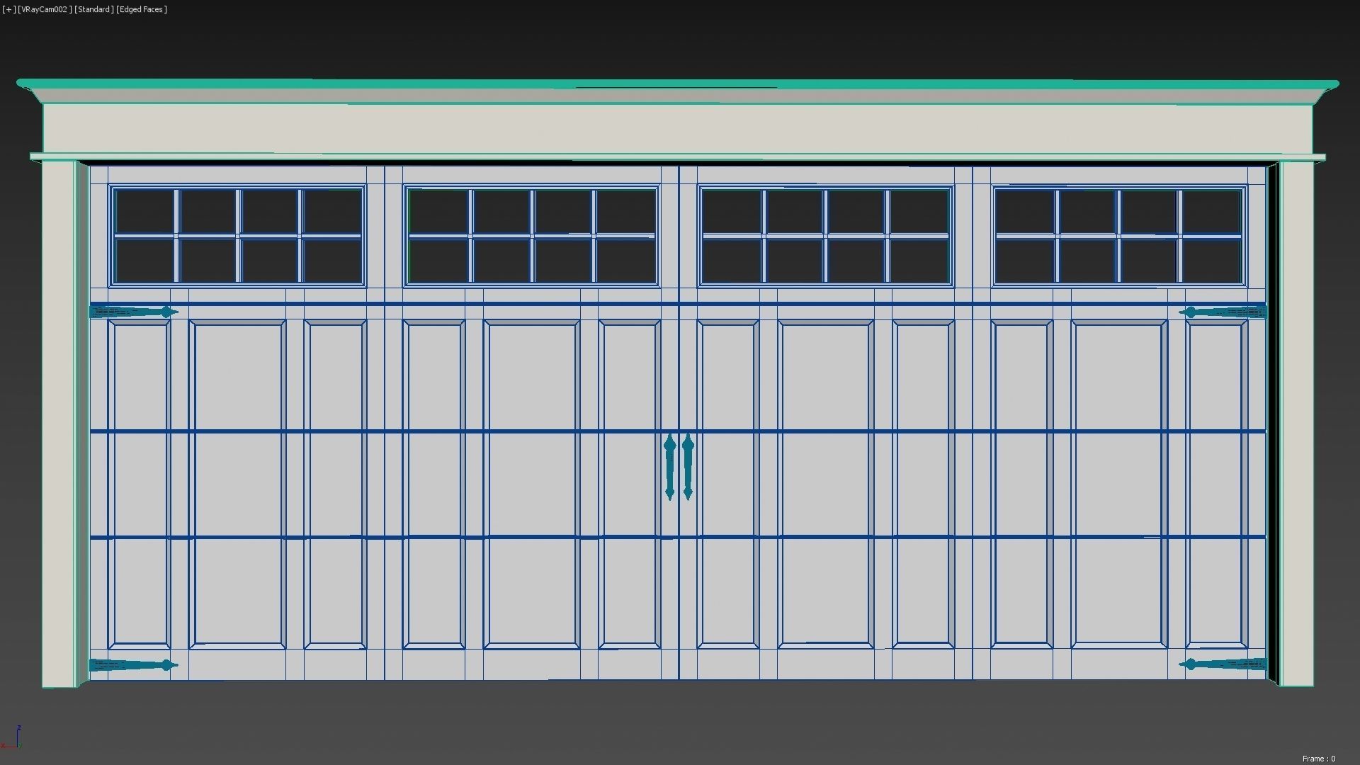 Garage Door 11 3D model_5