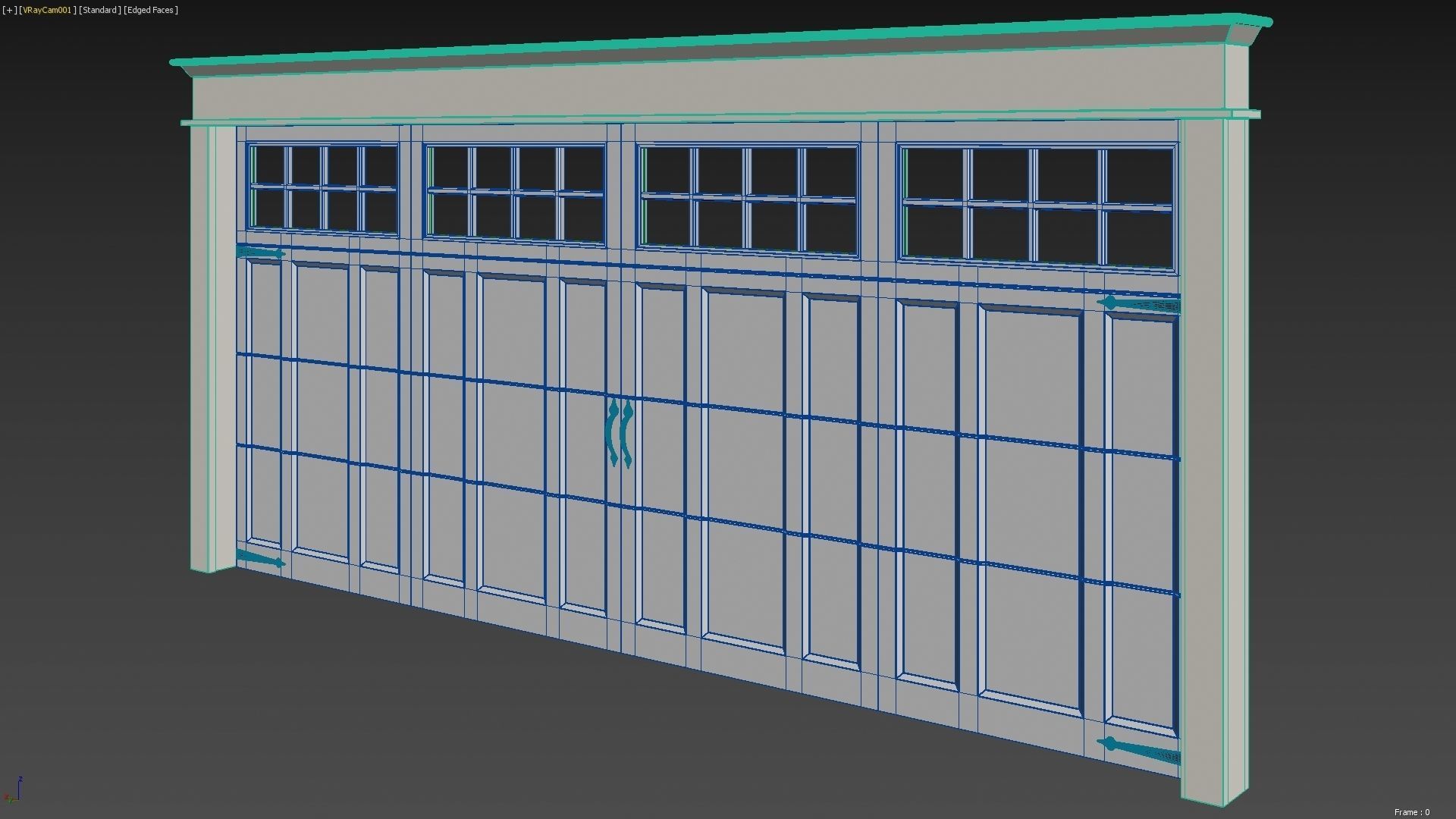 Garage Door 11 3D model_3