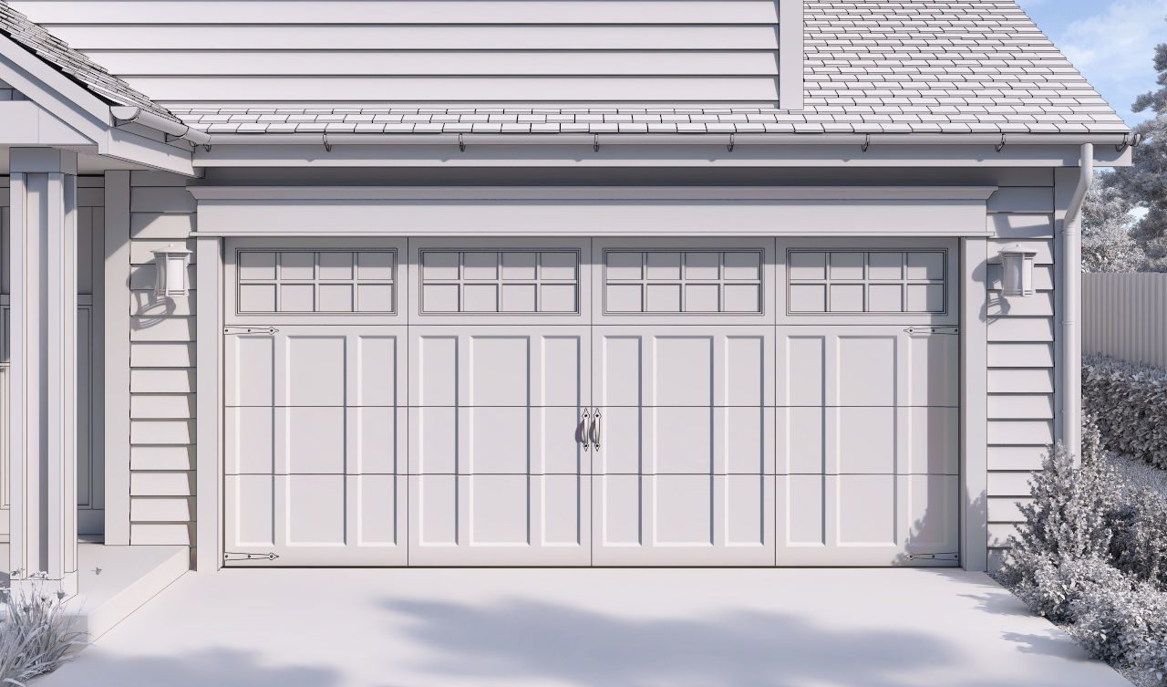 Garage Door 11 3D model_1