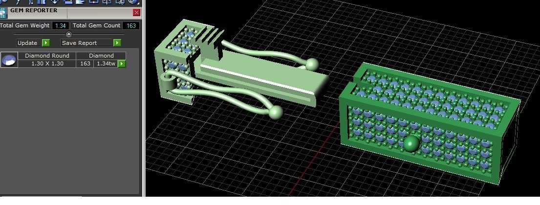square shaped clasp 3D print model_6