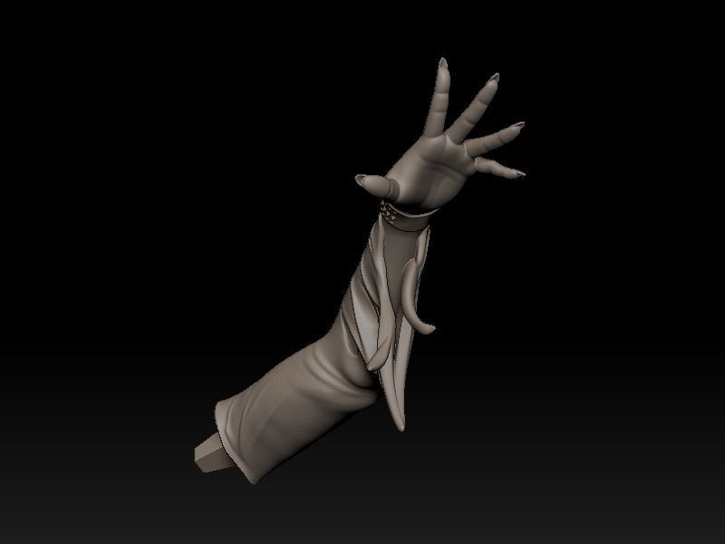 Elvira on Pumpkin 3D print model_19