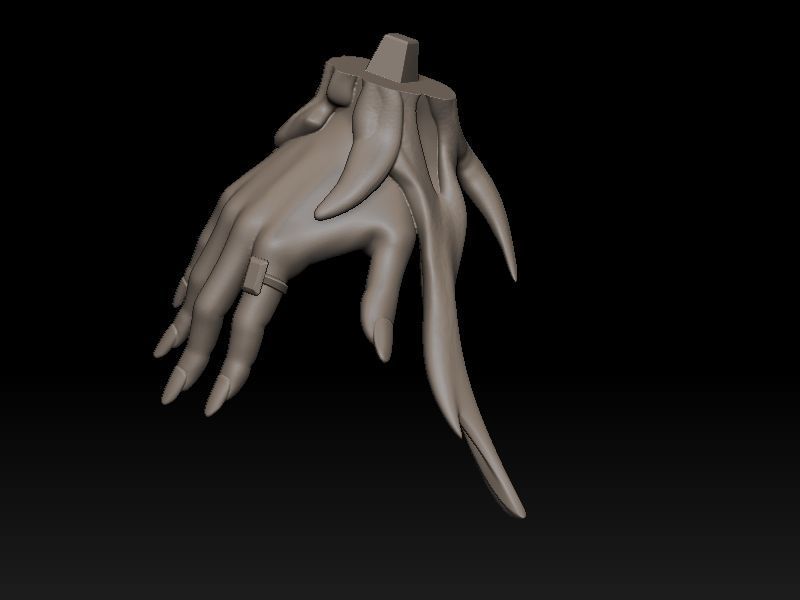 Elvira on Pumpkin 3D print model_25