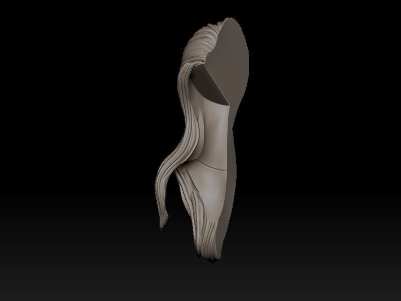 Elvira on Pumpkin 3D print model_10