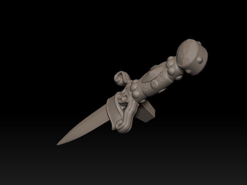 Elvira on Pumpkin 3D print model_16