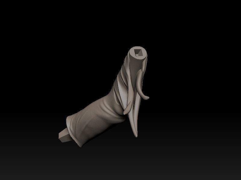 Elvira on Pumpkin 3D print model_20