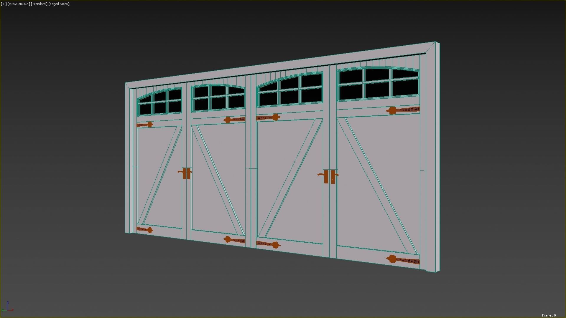 Garage Door 12 3D model_5