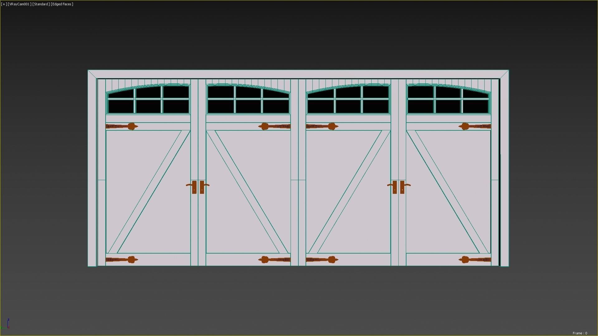Garage Door 12 3D model_3