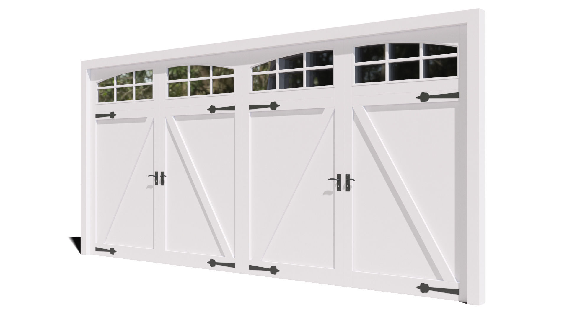 Garage Door 12 3D model_4