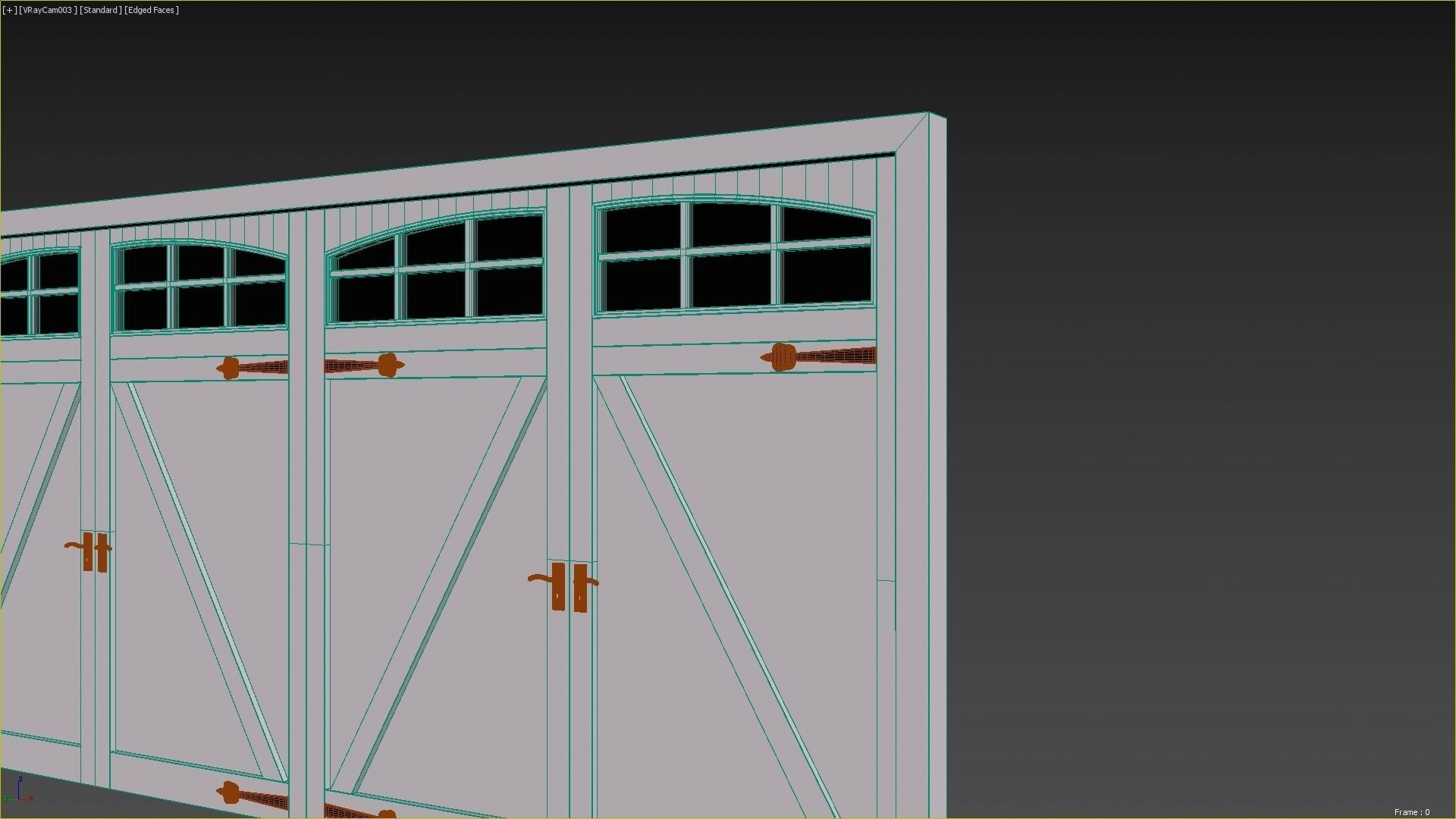 Garage Door 12 3D model_7