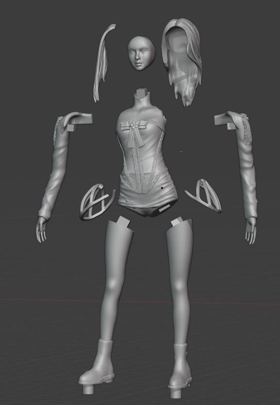 FAN ART - RED VELVET - MONSTER MV - IRENE 3D print model_2