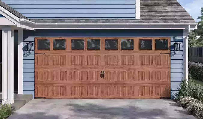 Garage Door 14 3D model
