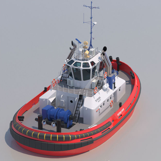 ATD Tug ZP BOXER 3D model_5