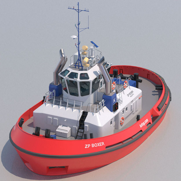 ATD Tug ZP BOXER 3D model_13