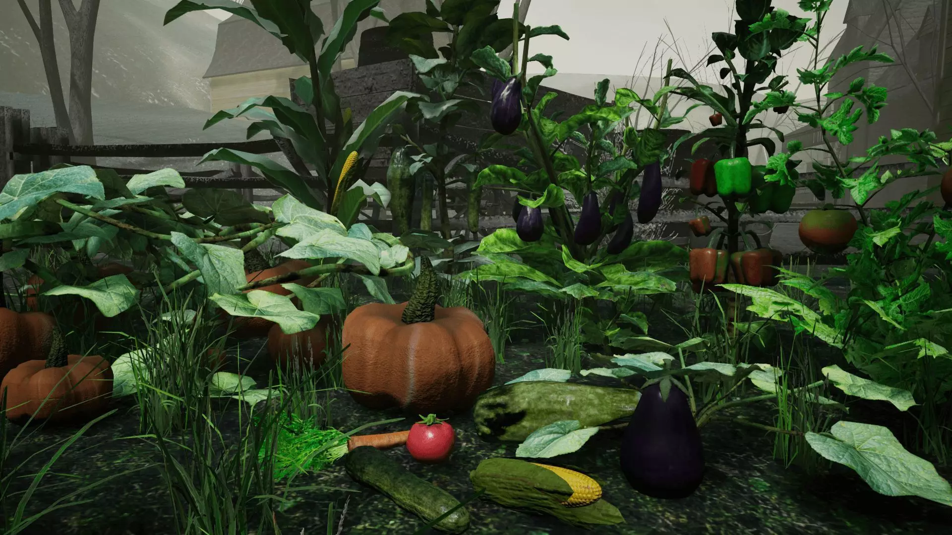 Vegetable Plants 2 Low-poly 3D model