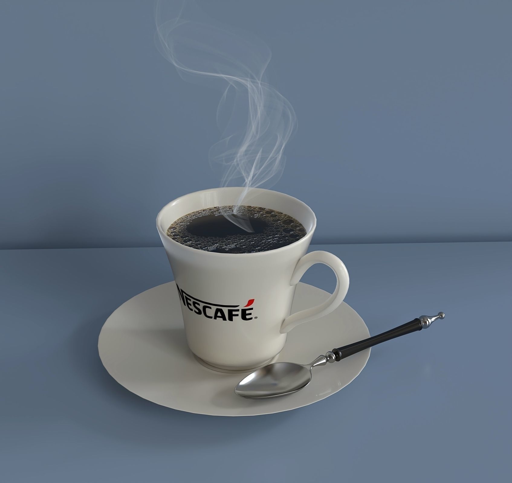 Scene from coffee appliances 3D model_2