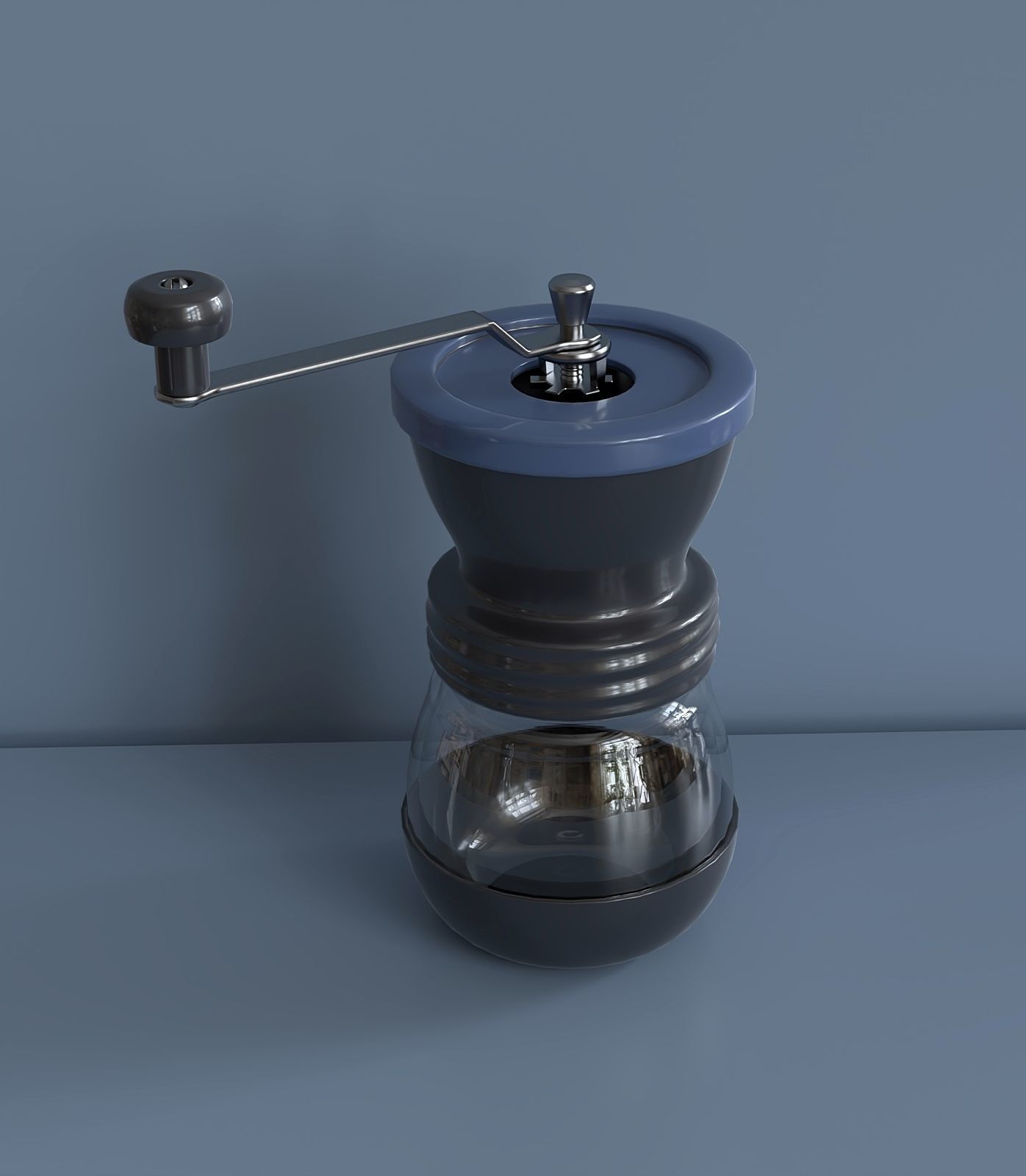 Scene from coffee appliances 3D model_3