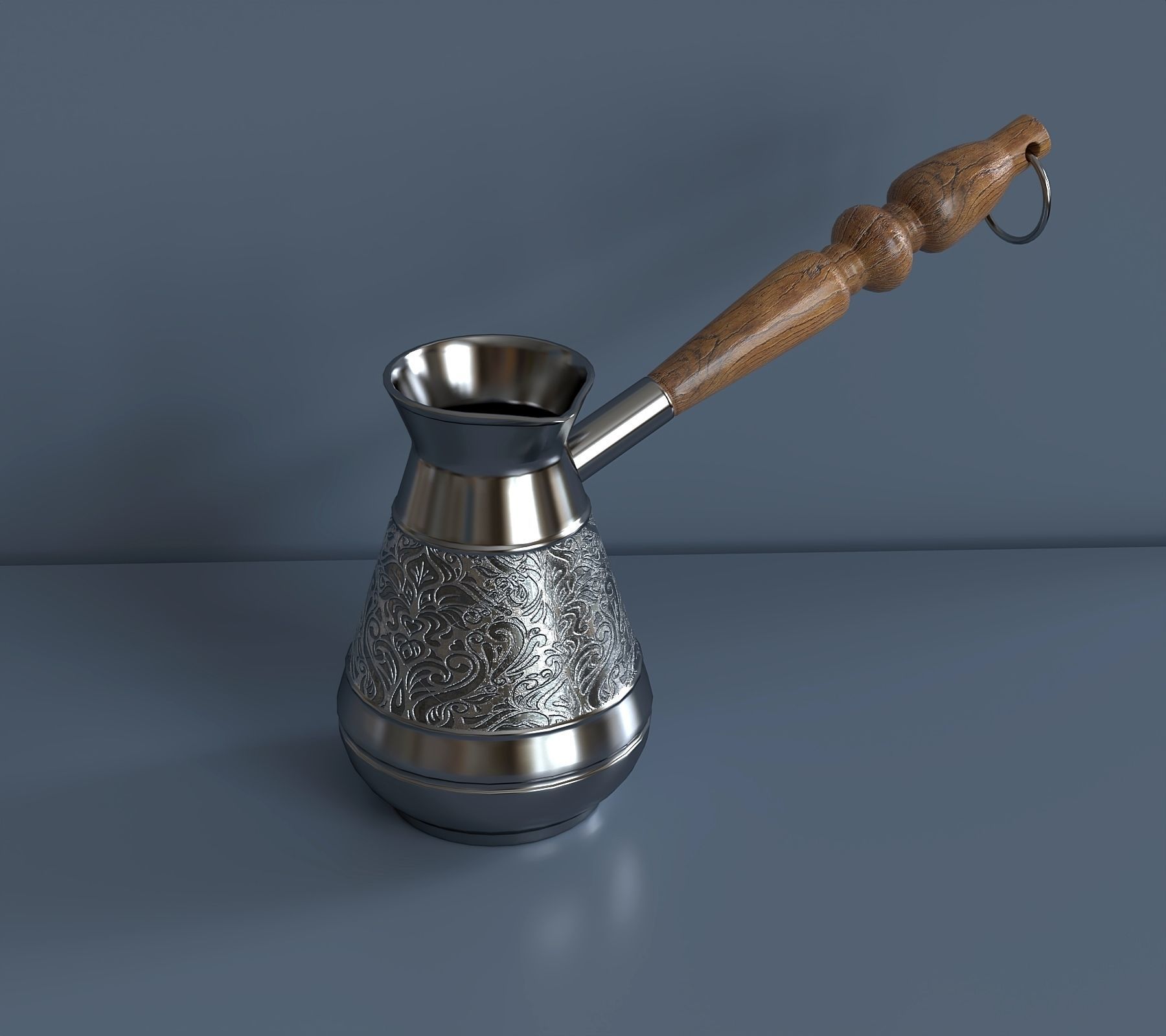 Scene from coffee appliances 3D model_1