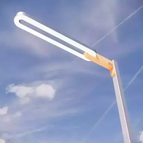 Sci-fi Simple Street Light Post 002