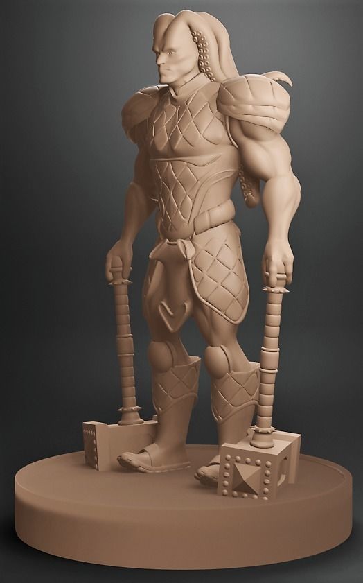 Mighty Octopus 3D print model_2