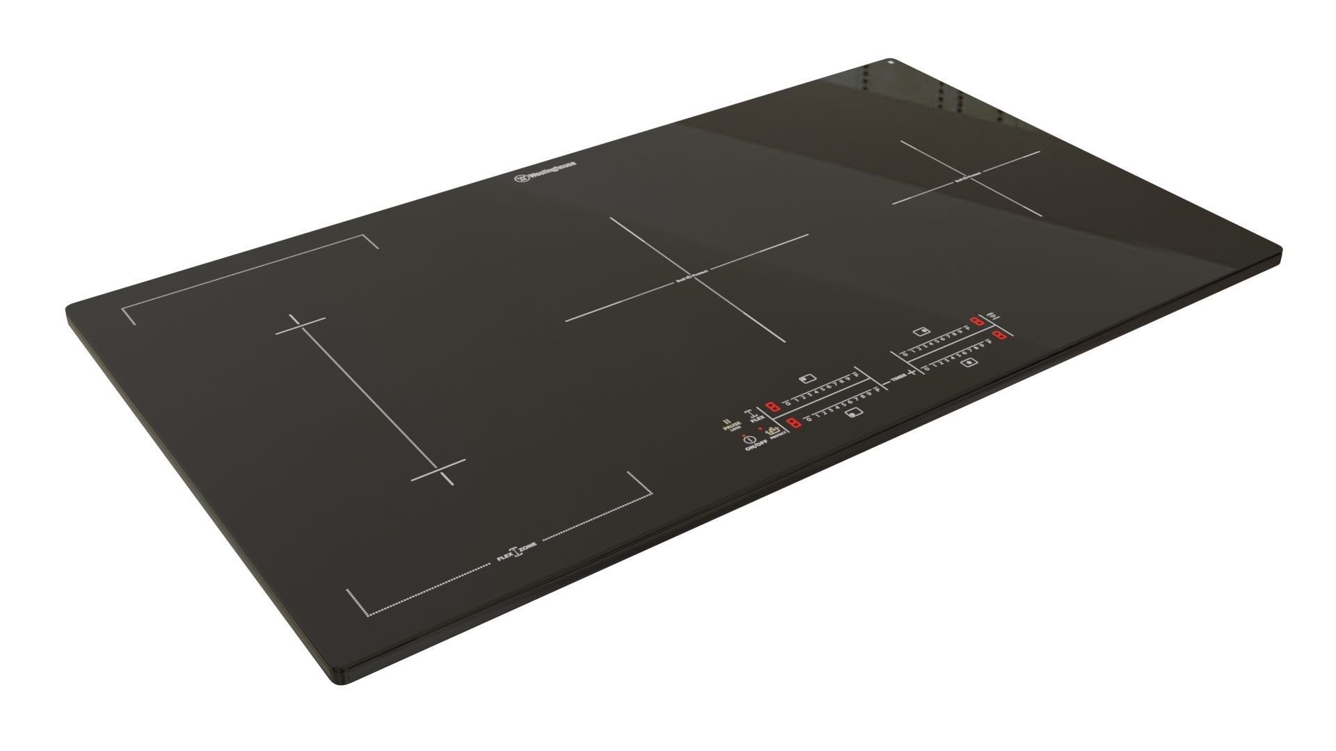 Cooktop collection samsung induction hob Low-poly 3D model_22