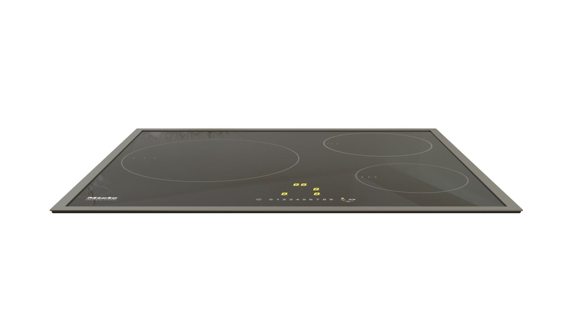 Cooktop collection samsung induction hob Low-poly 3D model_15