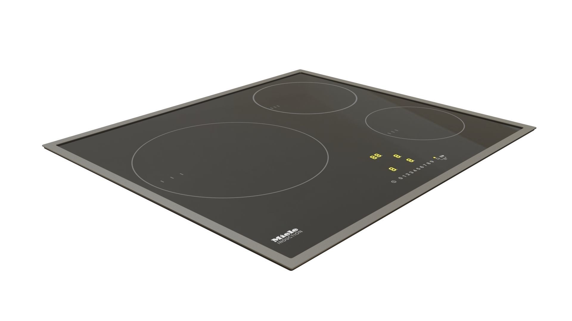 Cooktop collection samsung induction hob Low-poly 3D model_14