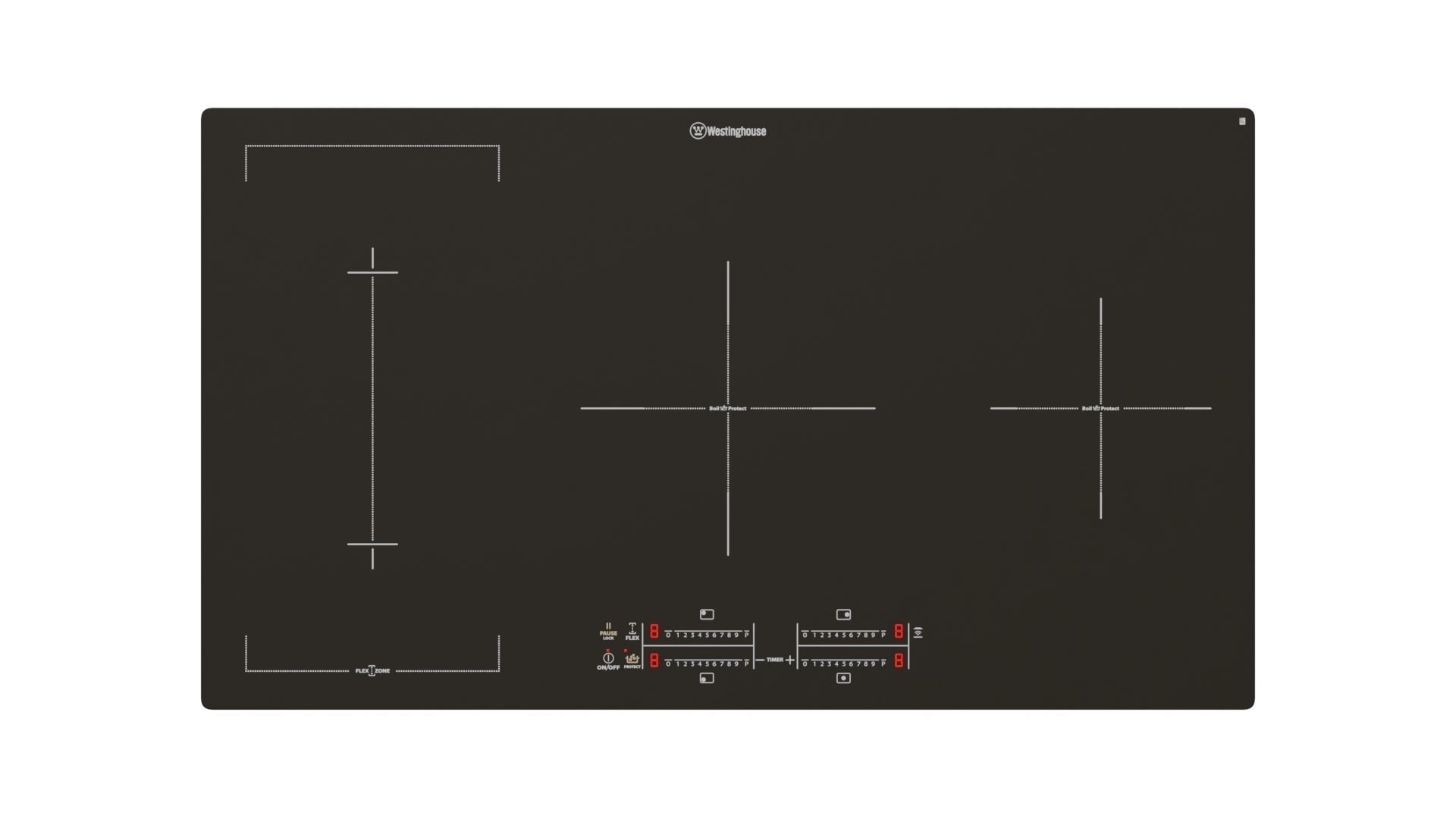 Cooktop collection samsung induction hob Low-poly 3D model_21