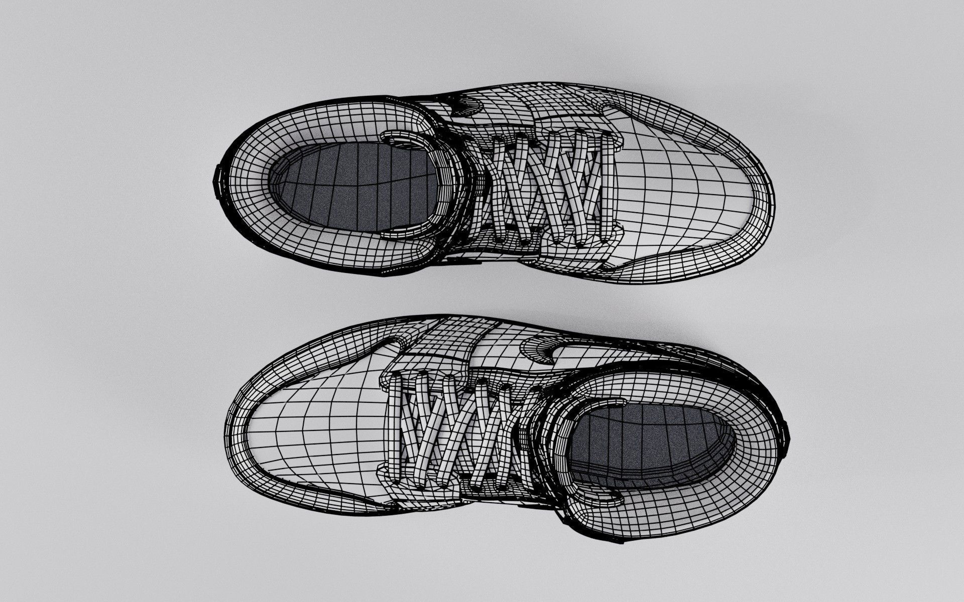 Air Jordan 1 Variety Pack  Low-poly 3D model_18