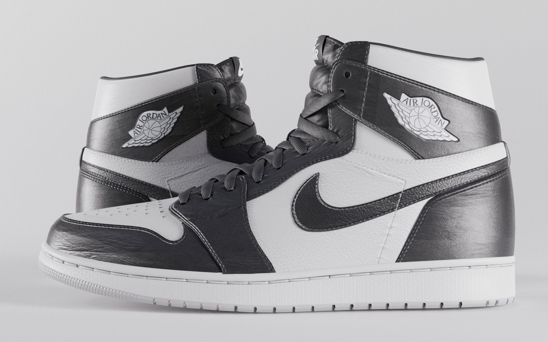 Air Jordan 1 Variety Pack  Low-poly 3D model_27