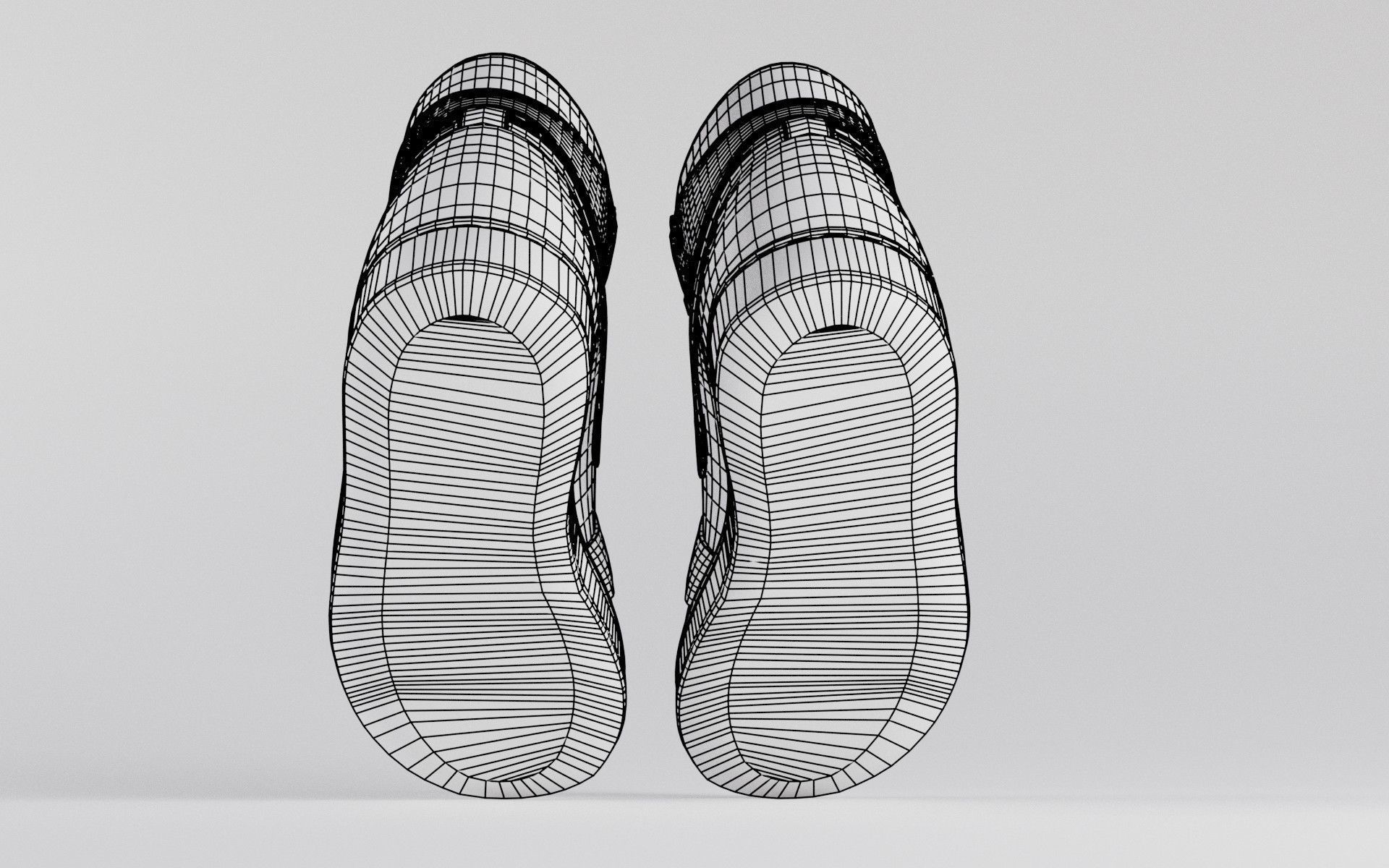 Air Jordan 1 Variety Pack  Low-poly 3D model_10