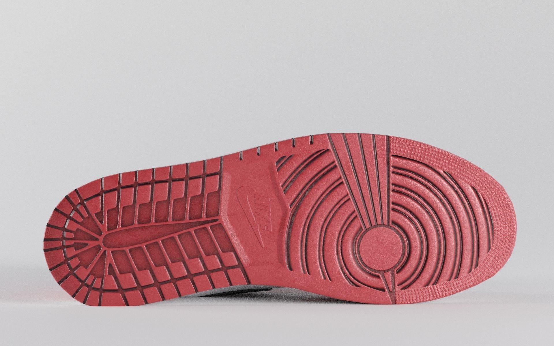 Air Jordan 1 Variety Pack  Low-poly 3D model_7