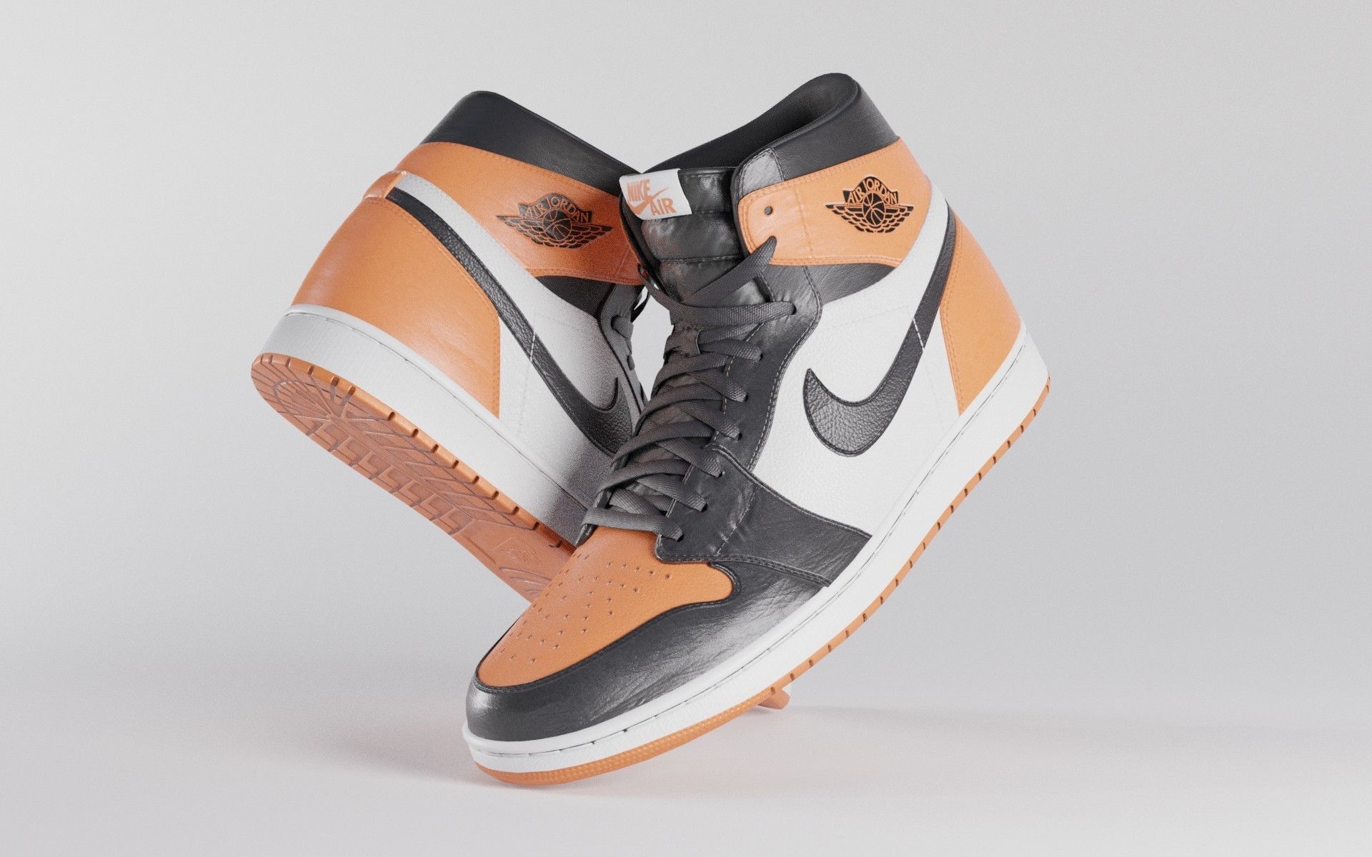 Air Jordan 1 Variety Pack  Low-poly 3D model_15