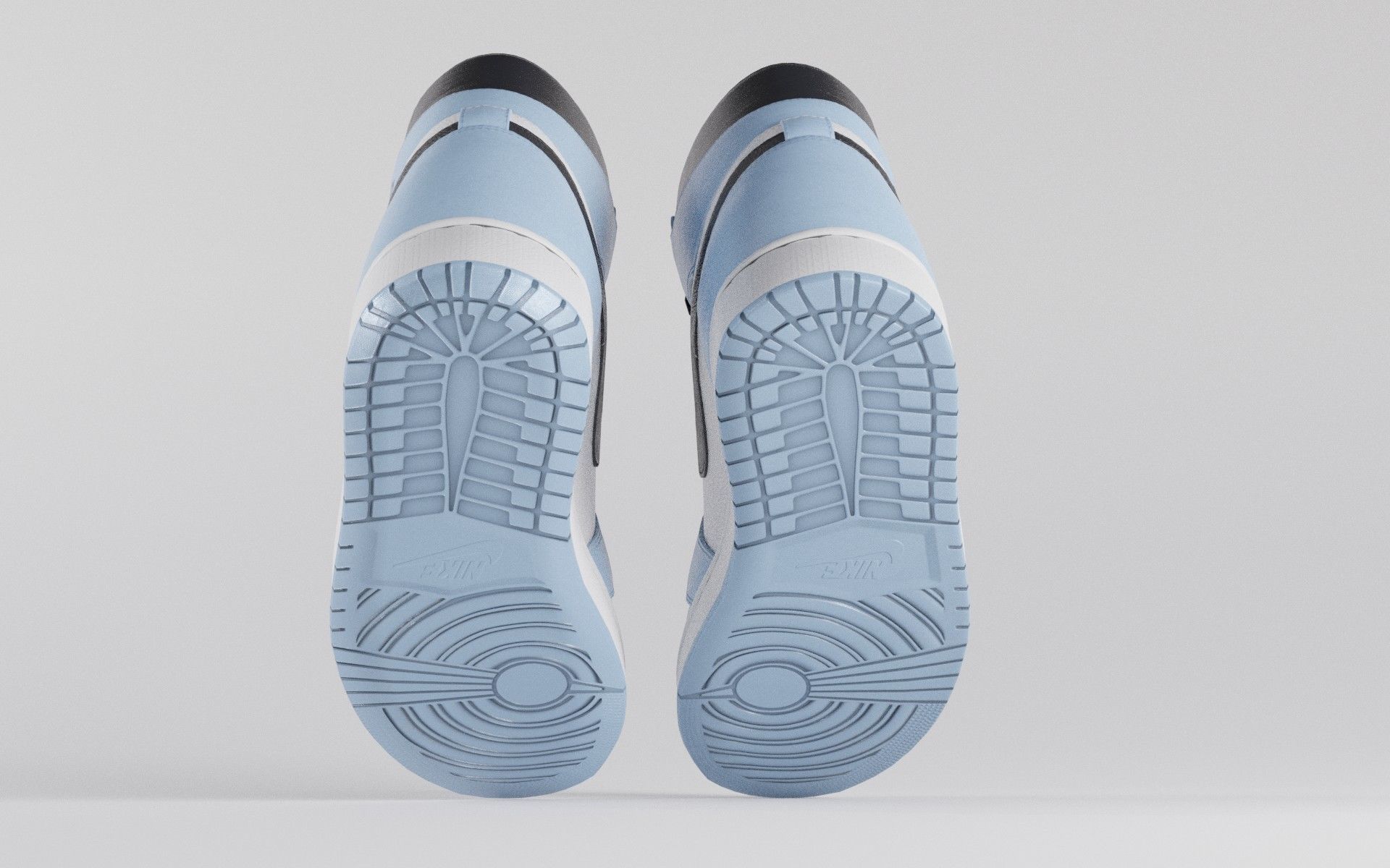 Air Jordan 1 Variety Pack  Low-poly 3D model_29